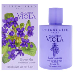 LErbolario Shower Gel - Accordo Viola -Thefragrancemart.com