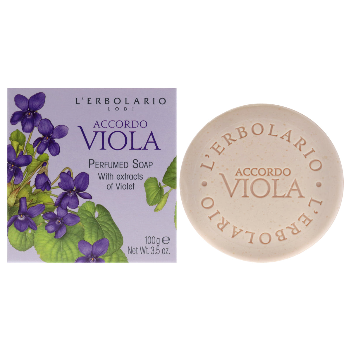 LErbolario Perfumed Soap - Accordo Viola -Thefragrancemart.com