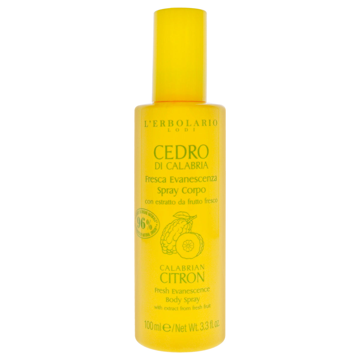 LErbolario Fesh Evanescense Body Spray - Calabrian Citron -Thefragrancemart.com