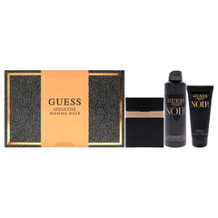Guess Seductive Homme Noir 4 Pc Gift Set-Thefragrancemart.com