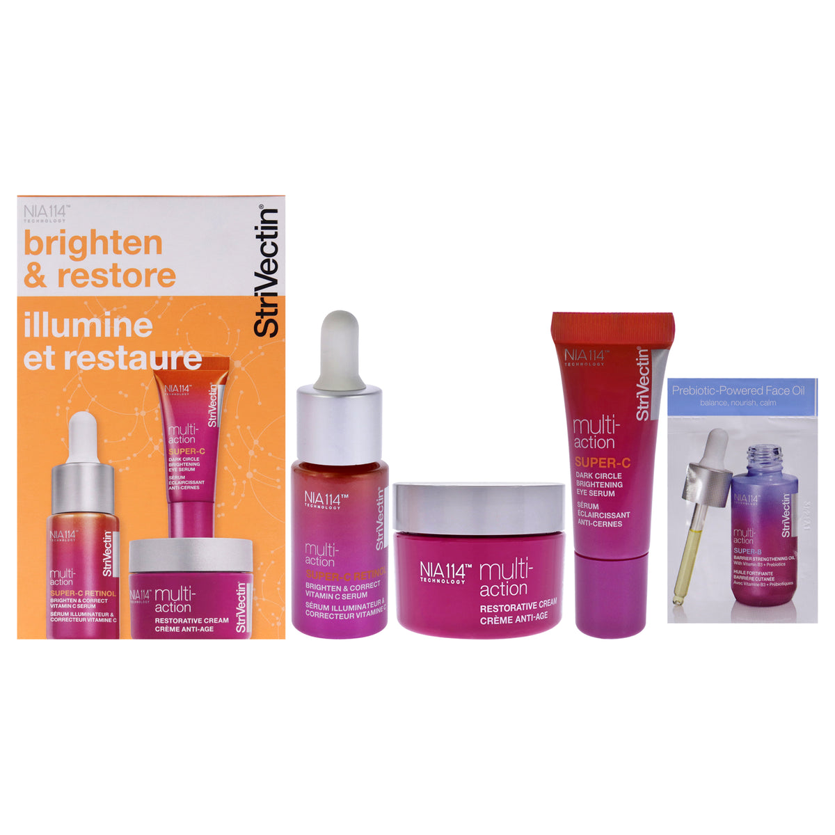 Strivectin Power Starters Multi-Action Brighten and Restore Trio -Thefragrancemart.com