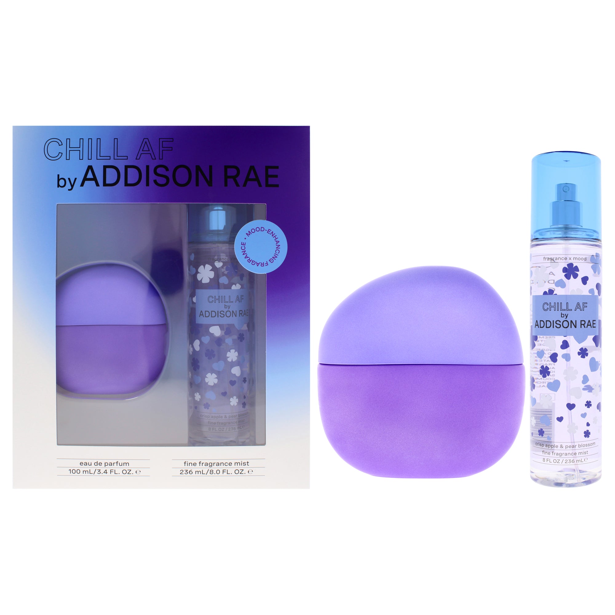 Addison Rae Chill AF 2 Pc Gift Set-Thefragrancemart.com