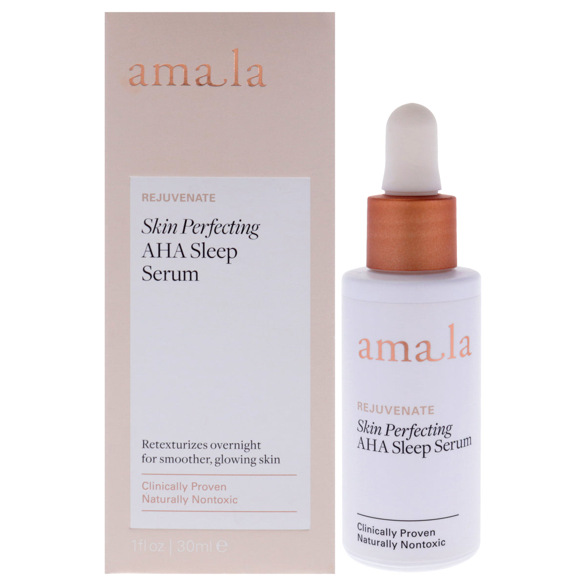 Amala Skin Perfecting AHA Sleep Serum -Thefragrancemart.com