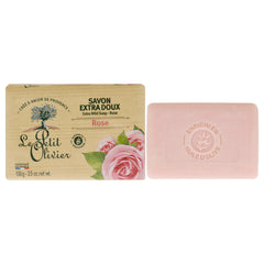 Le Petit Olivier Extra Mild Soap - Rose -Thefragrancemart.com