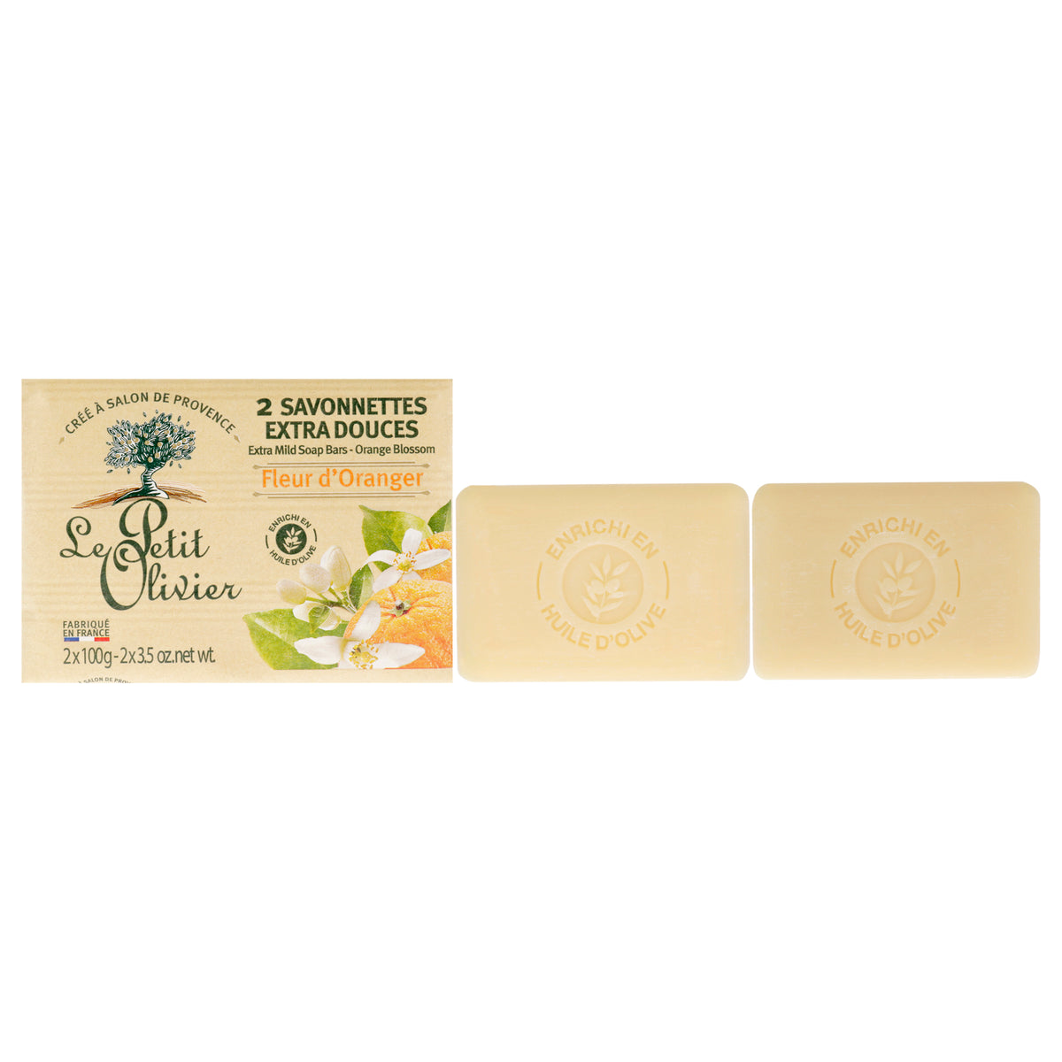 Le Petit Olivier Extra Mild Soap - Orange Blossom -Thefragrancemart.com