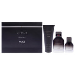 Tumi Unwind 3 Pc Gift Set-Thefragrancemart.com