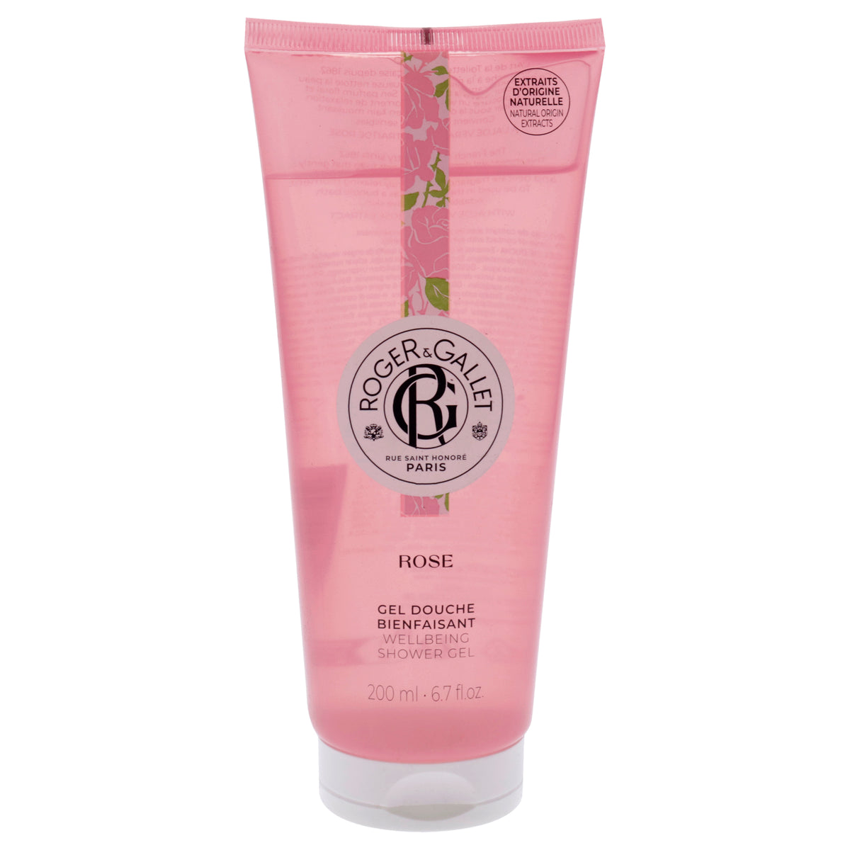 Roger & Gallet Wellbeing Shower Gel - Rose -Thefragrancemart.com