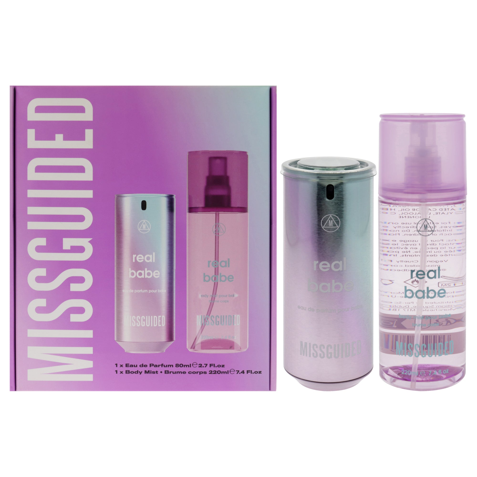 Missguided Real Babe 2 Pc Gift Set-Thefragrancemart.com