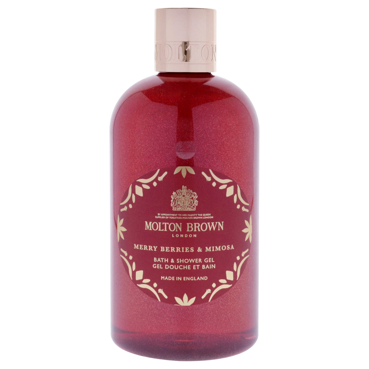 Molton Brown Merry Berries and Mimosa Bath and Shower Gel -Thefragrancemart.com