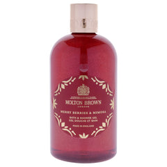 Molton Brown Merry Berries and Mimosa Bath and Shower Gel -Thefragrancemart.com