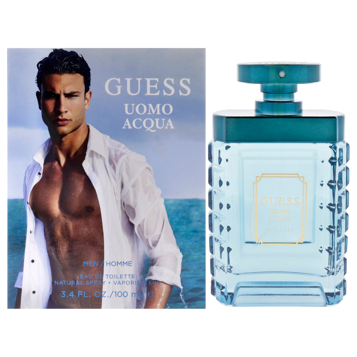 Guess Uomo Acqua Eau De Toilette-Thefragrancemart.com
