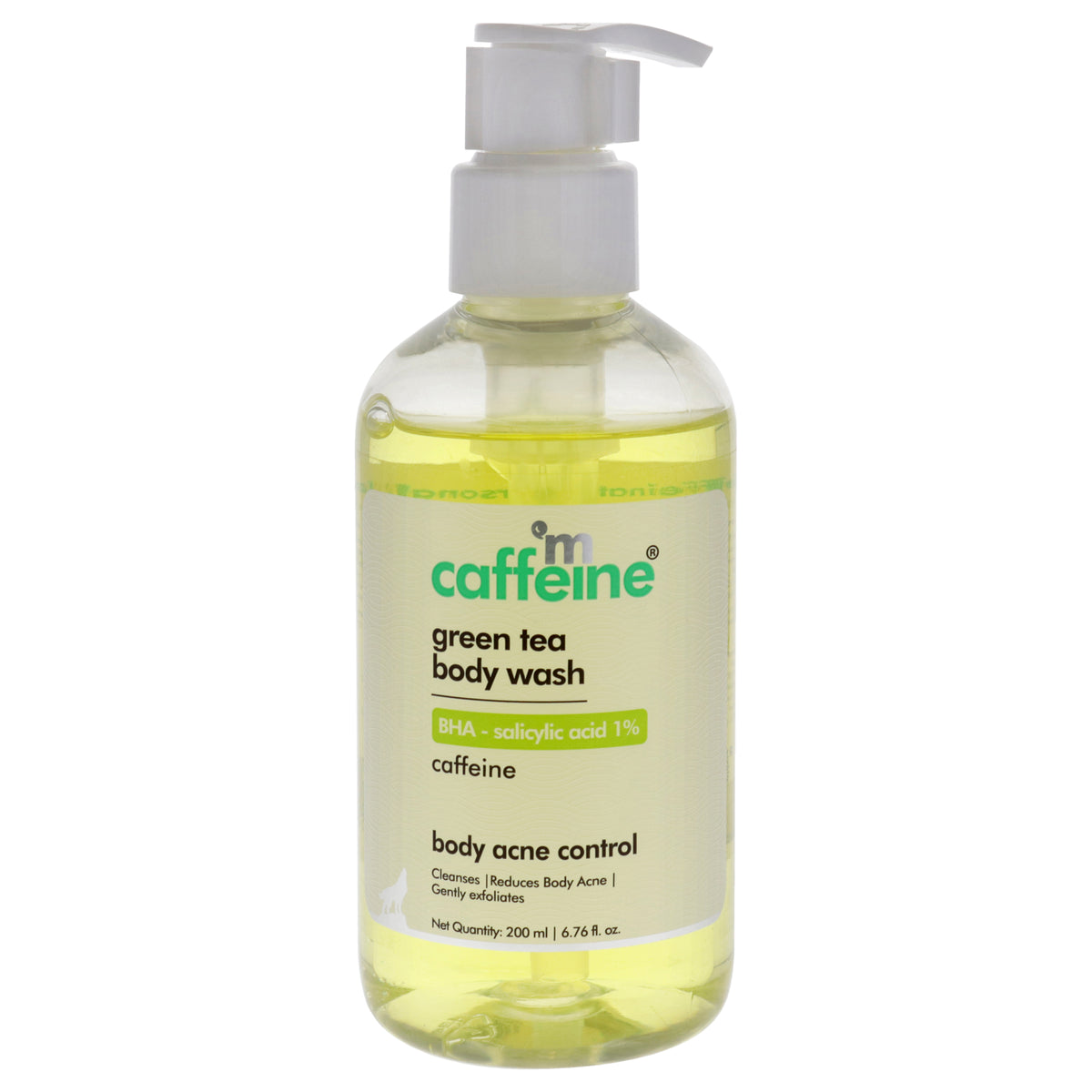 mCaffeine Green Tea Body Wash with BHA Salicylic Acid - 1 Percent -Thefragrancemart.com