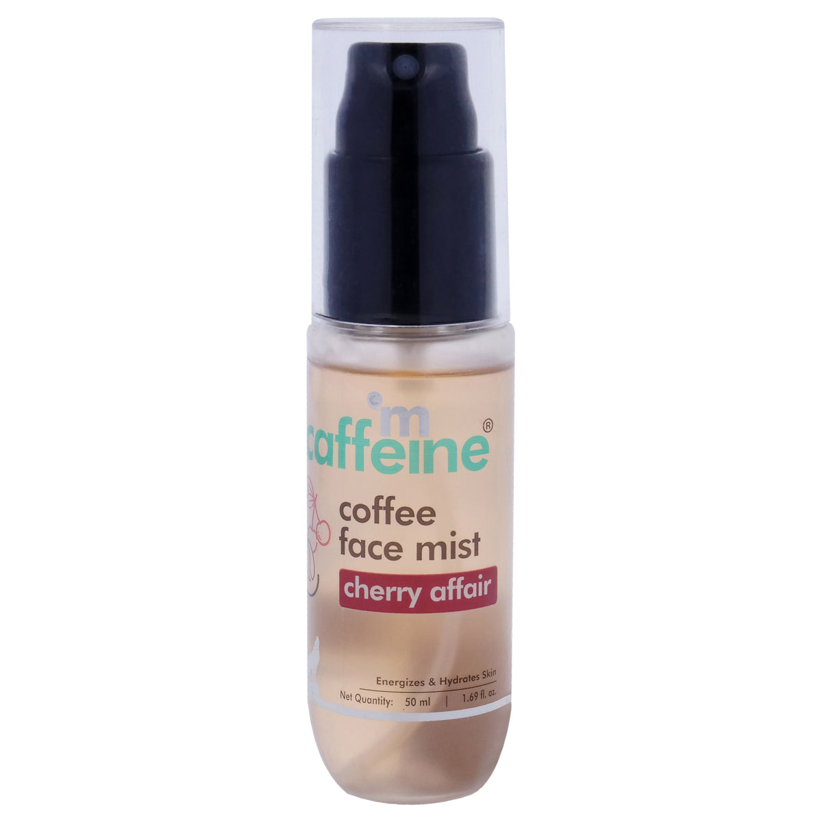 mCaffeine Coffee Face Mist - Cherry Affair - Energizes and Hydrates Skin -Thefragrancemart.com