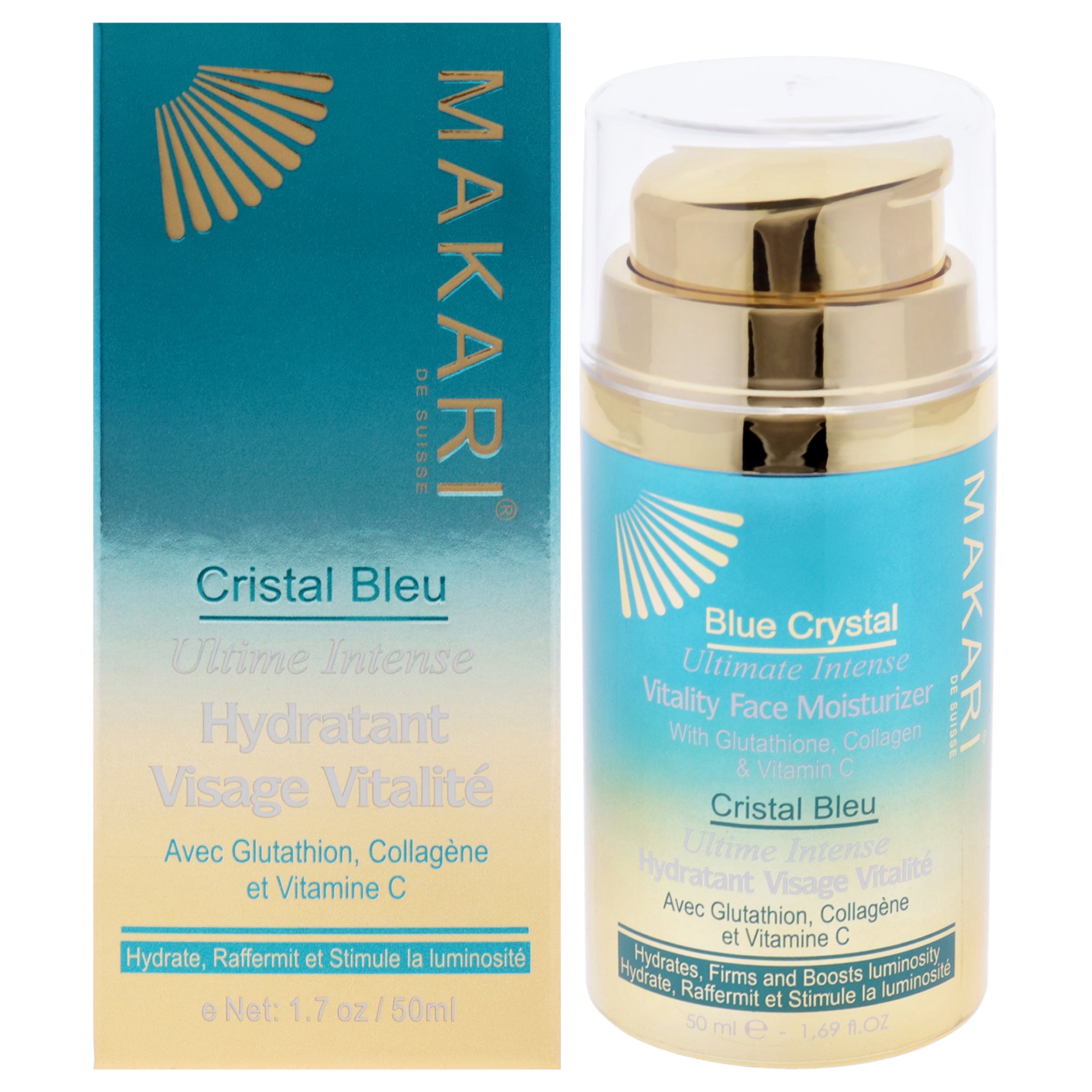 Makari Blue Crystal Vitality Face Moisturizer Cream -Thefragrancemart.com