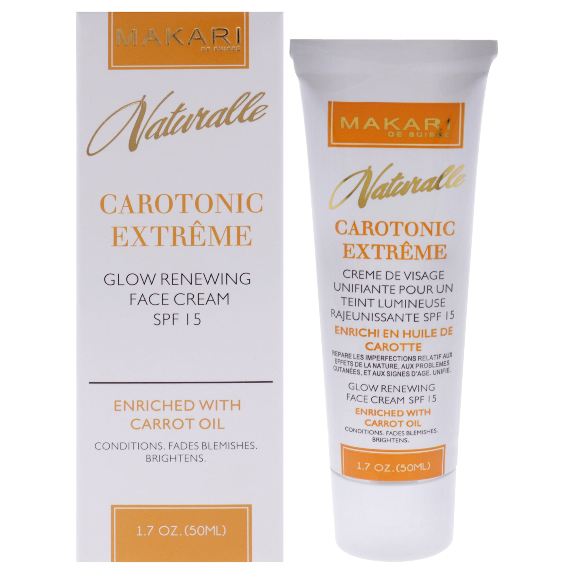 Makari Carotonic Extreme Glow Renewing Face Cream SPF 15 -Thefragrancemart.com