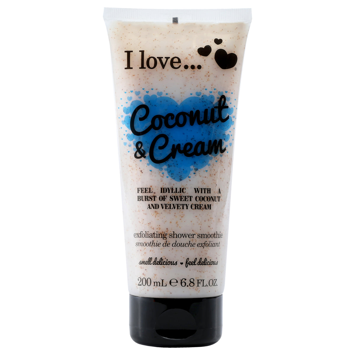 I Love Cosmetics Exfoliating Shower Smoothie - Coconut and Cream -Thefragrancemart.com