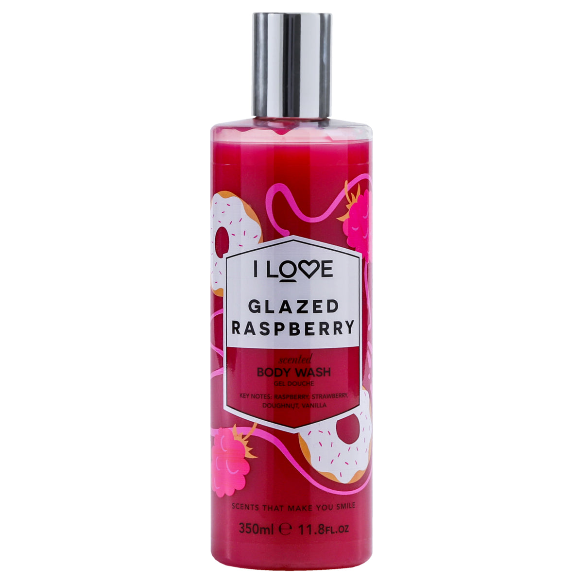 I Love Cosmetics Scented Body Wash - Glazed Raspberry -Thefragrancemart.com