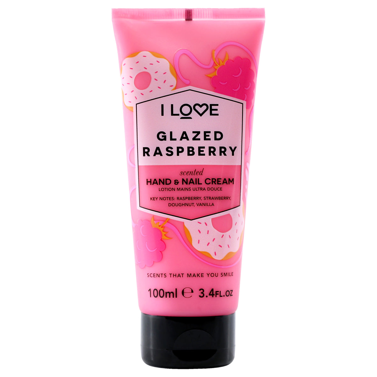 I Love Cosmetics Scented Hand and Nail Cream - Glazed Raspberry -Thefragrancemart.com
