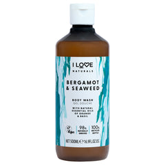 I Love Cosmetics Naturals Body Wash - Bergamot and Seaweed -Thefragrancemart.com