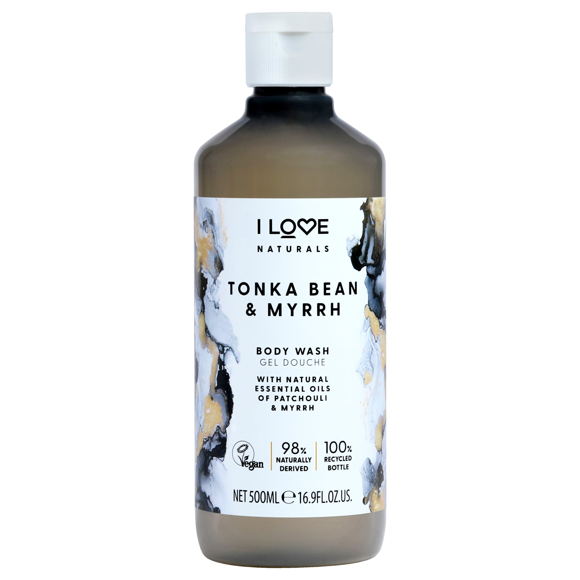 I Love Cosmetics Naturals Body Wash - Tonka Bean and Myrrh -Thefragrancemart.com