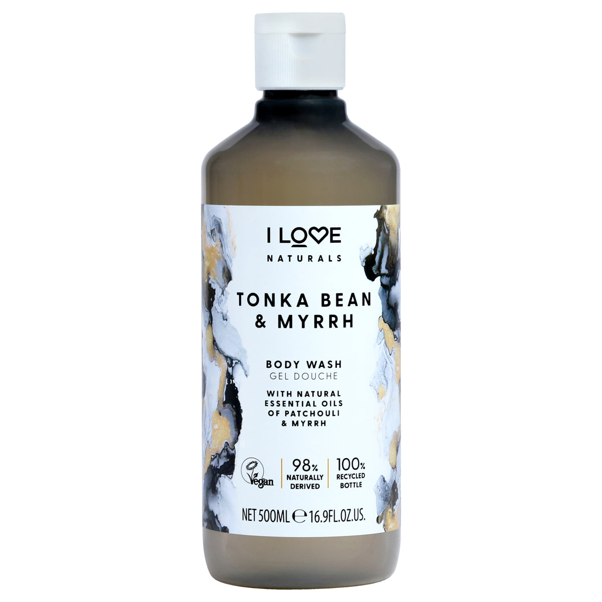 I Love Cosmetics Naturals Body Wash - Tonka Bean and Myrrh -Thefragrancemart.com