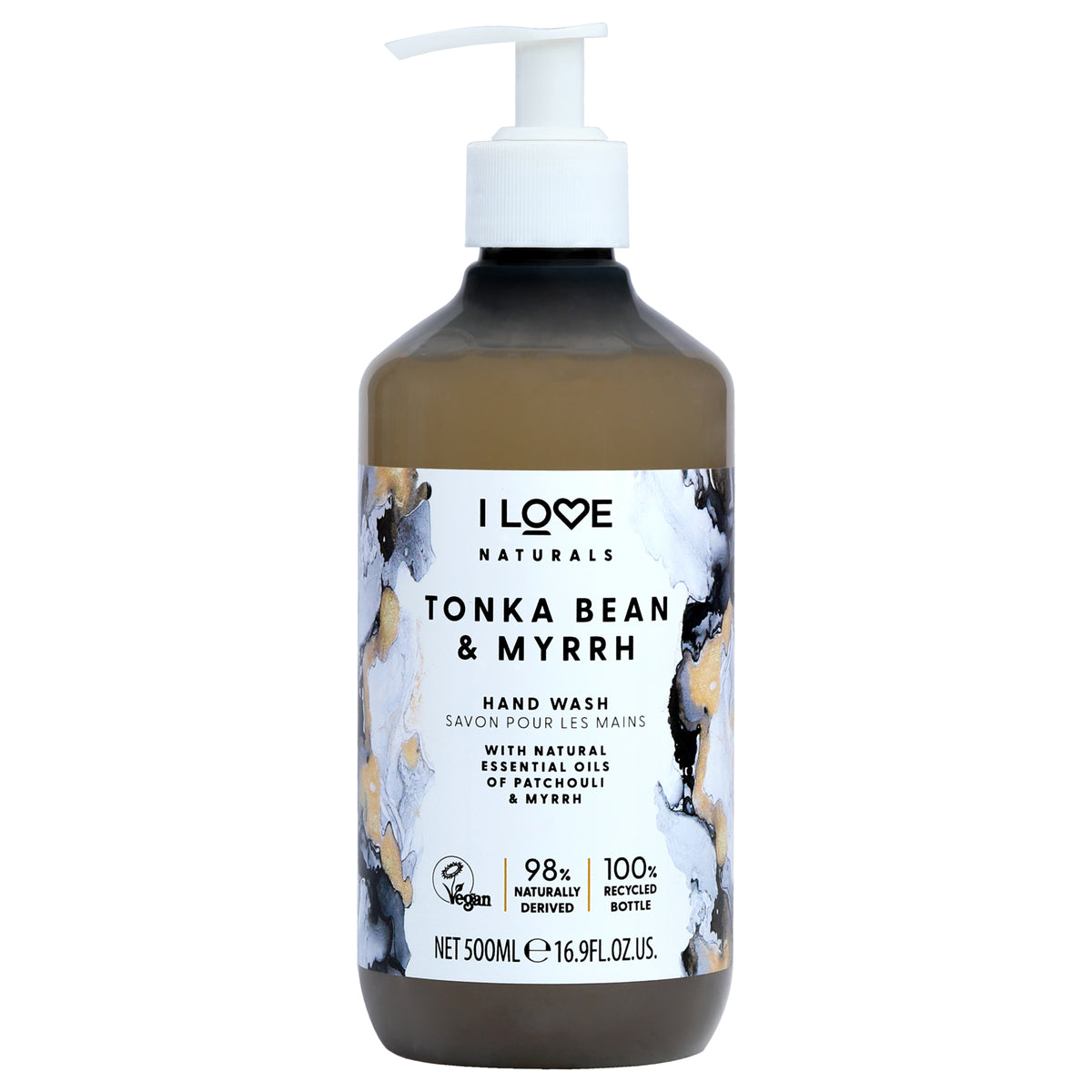 I Love Cosmetics Naturals Hand Wash - Tonka Bean and Myrrh -Thefragrancemart.com