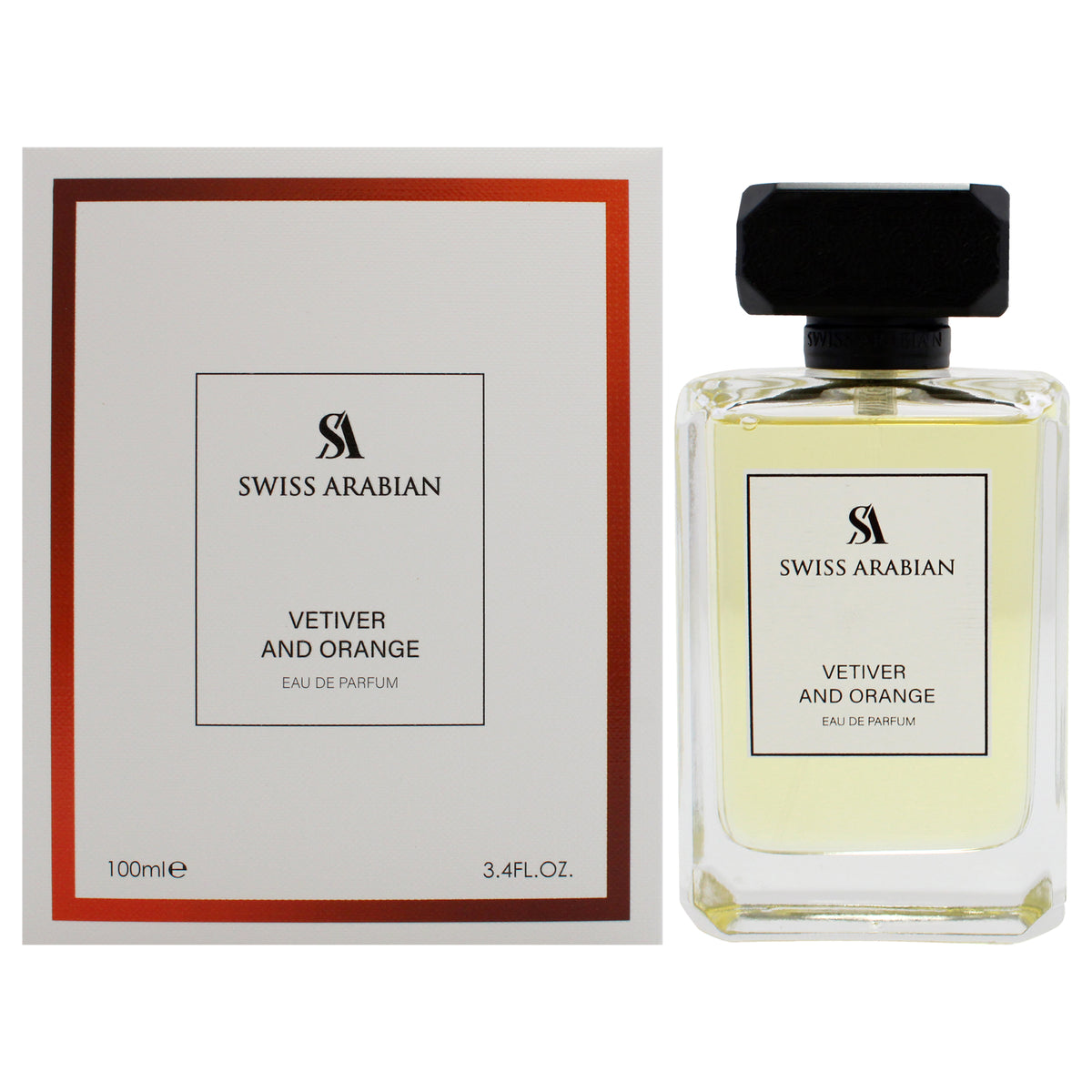 Swiss Arabian Vetiver and Orange Eau De Parfum-Thefragrancemart.com