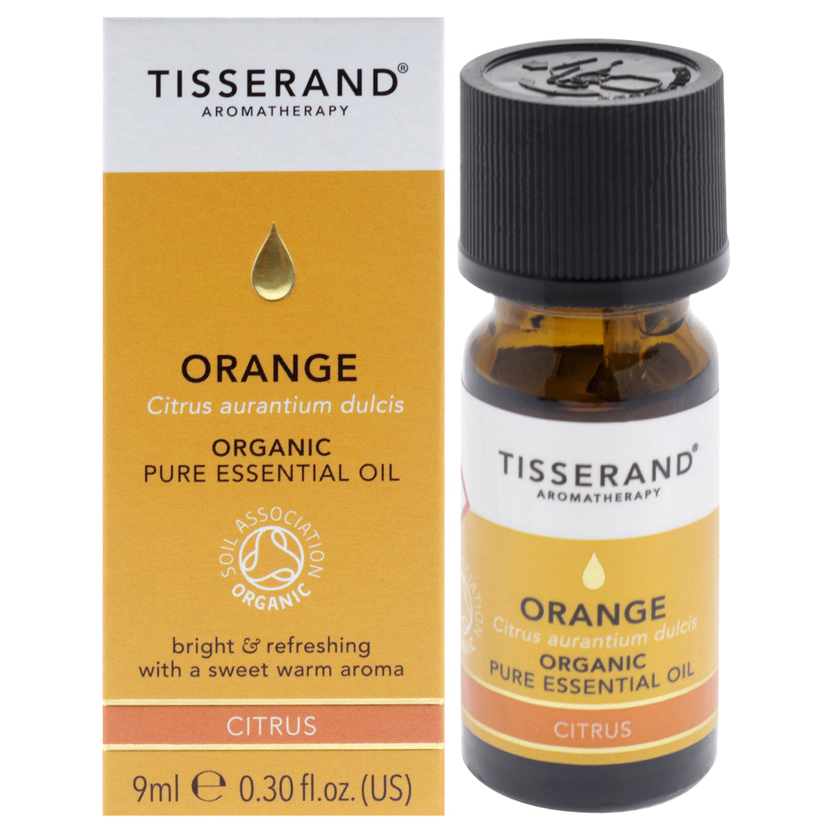 Tisserand Organic Pure Essential Oil - Orange -Thefragrancemart.com