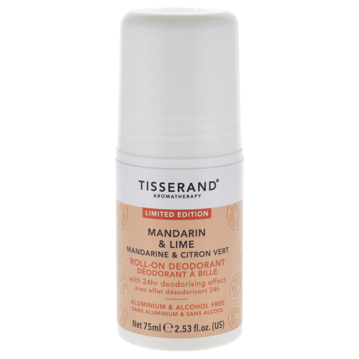 Tisserand Roll-On Deodorant - Mandarin and Lime -Thefragrancemart.com