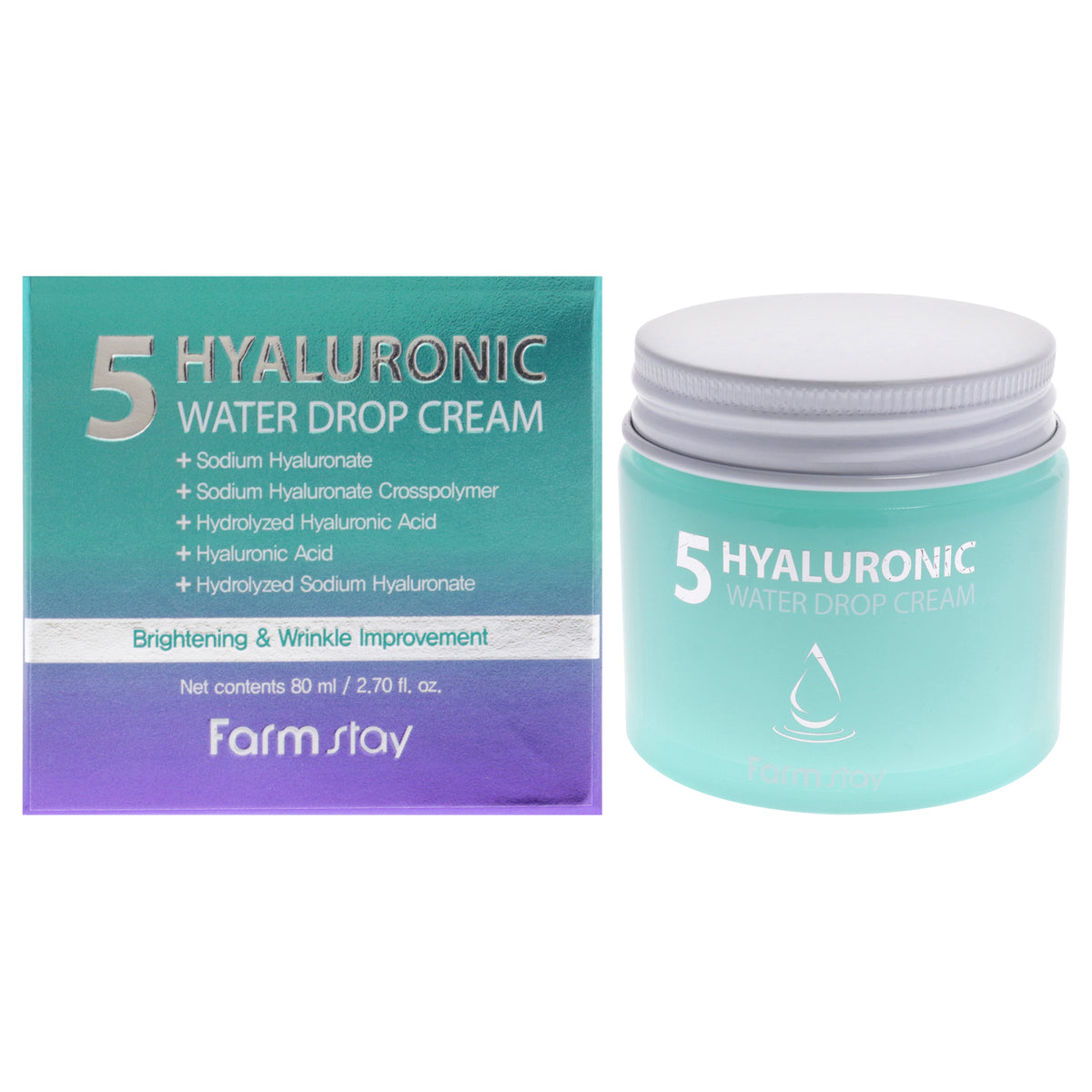 FarmStay 5 Hyaluronic Water Drop Cream -Thefragrancemart.com