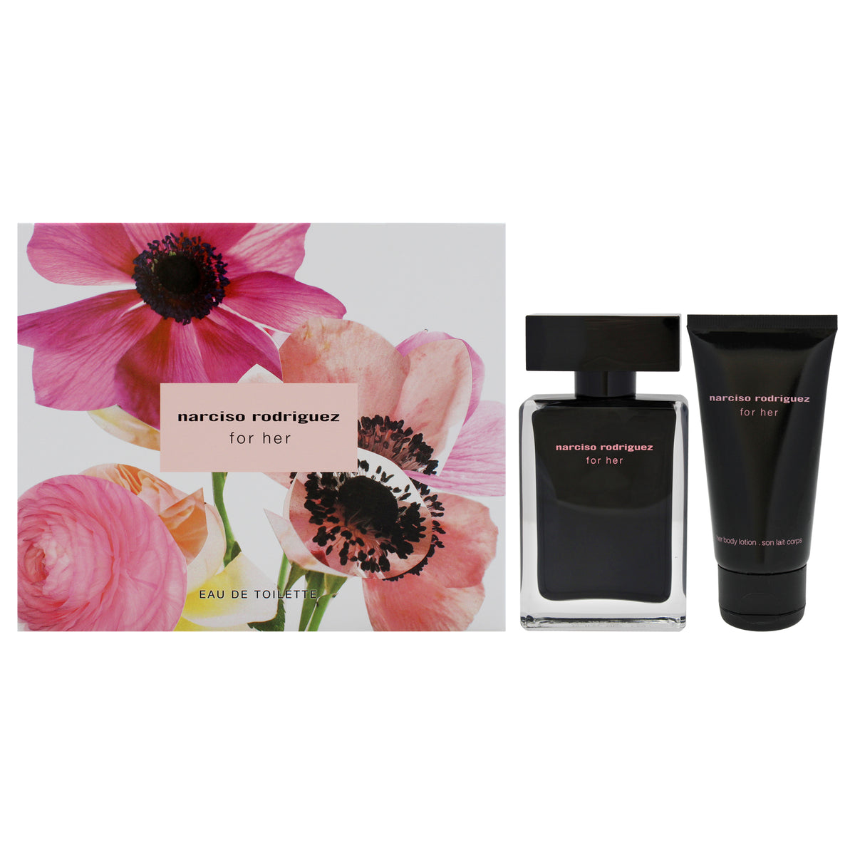 Narciso Rodriguez 2 Pc Gift Set-Thefragrancemart.com