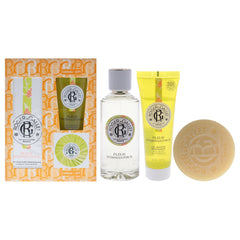 Roger & Gallet Fleur dOsmanthus 3 Pc Gift Set-Thefragrancemart.com