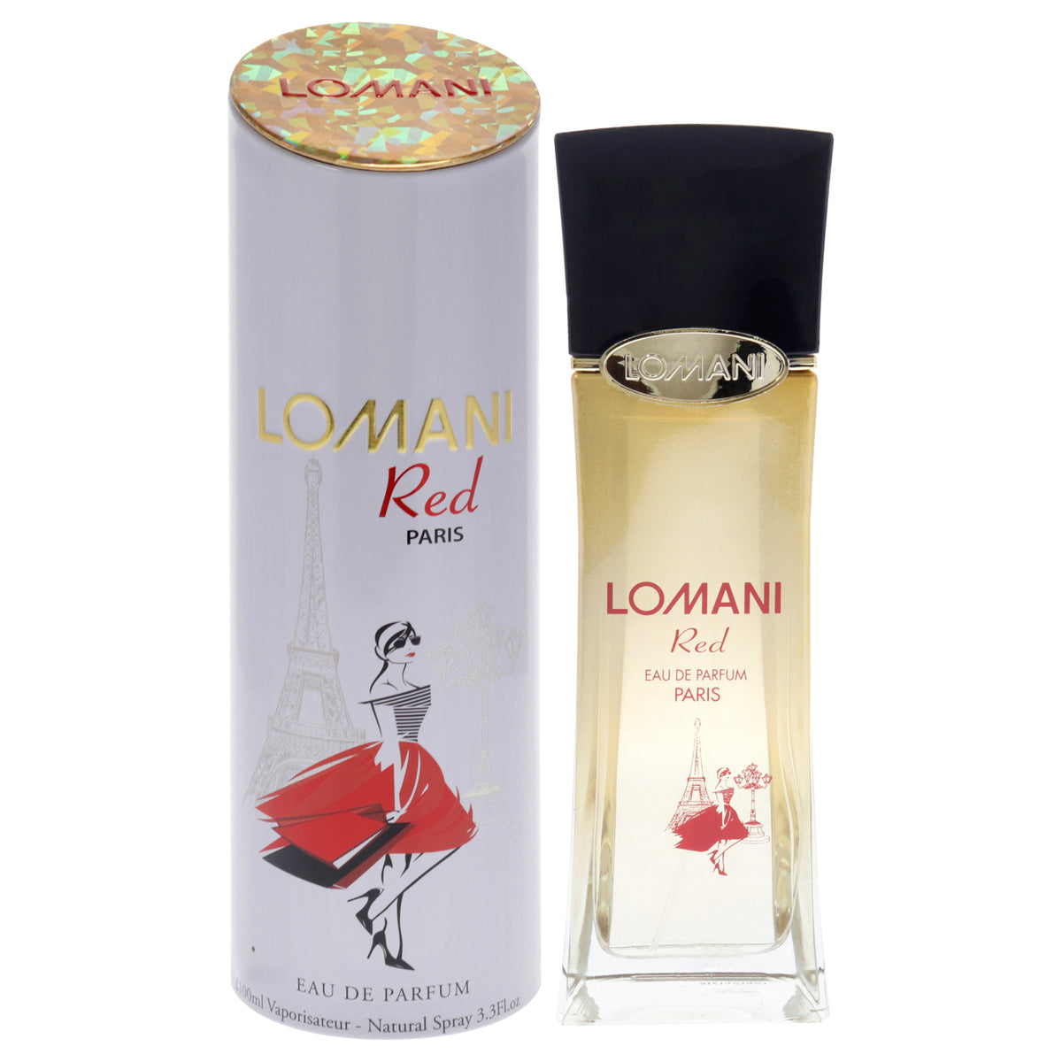Lomani Red Eau De Parfum-Thefragrancemart.com