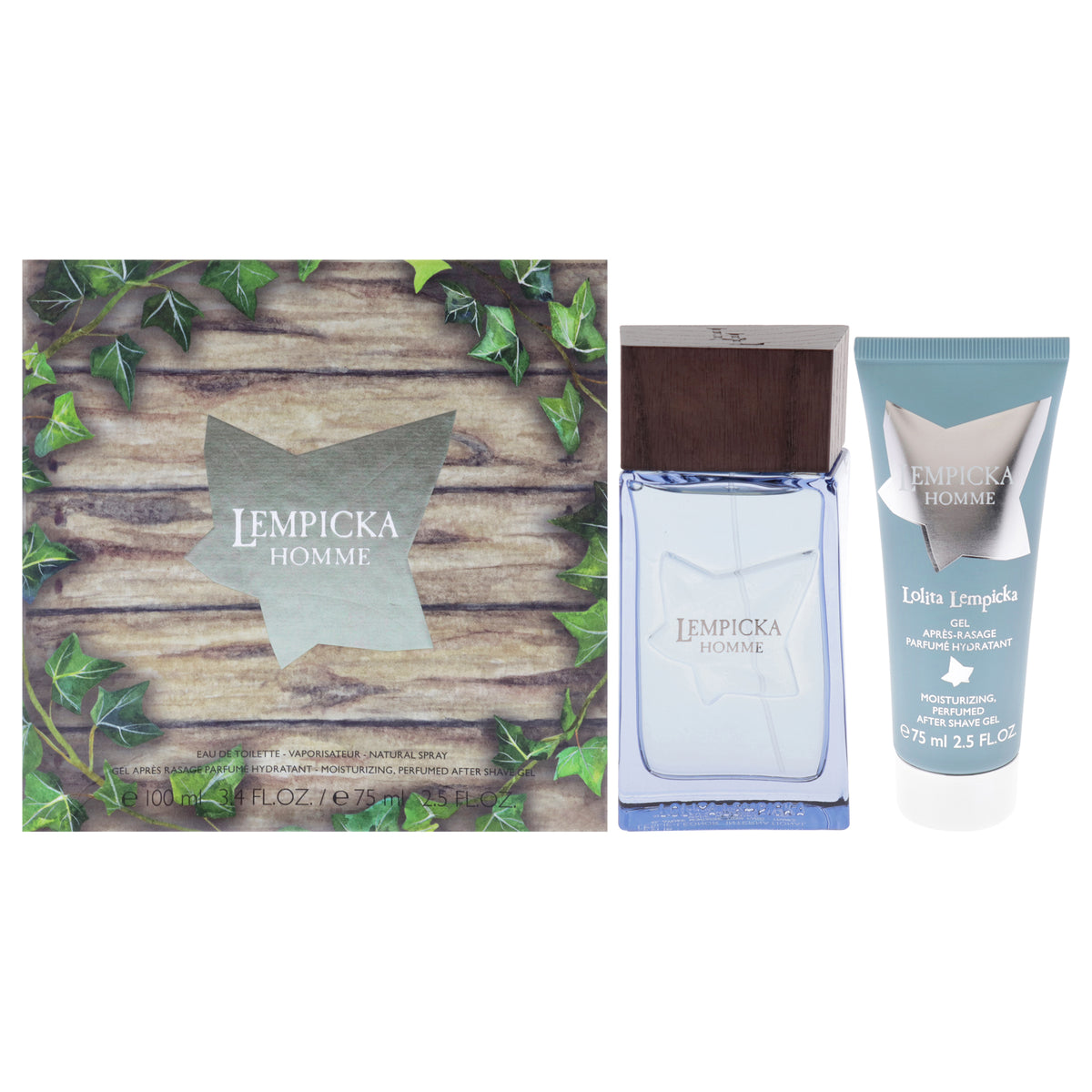 Lolita Lempicka Lempicka Homme Set 2 Pc Gift Set-Thefragrancemart.com