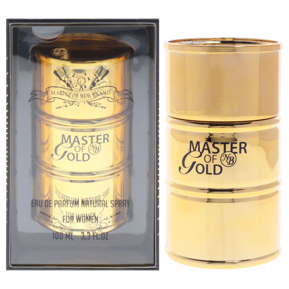 New Brand Master of Gold Eau De Parfum-Thefragrancemart.com