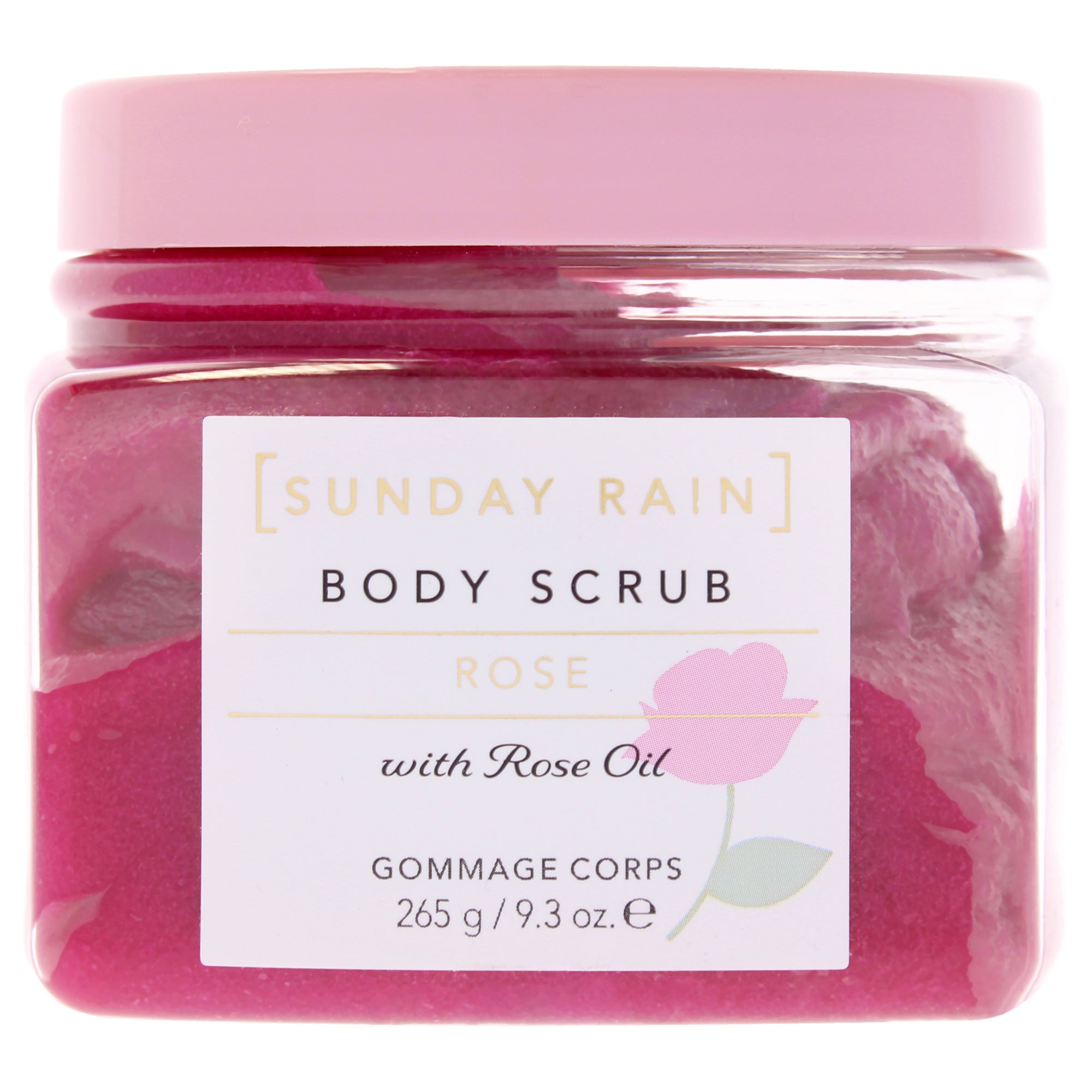 Sunday Rain Body Scrub - Rose -Thefragrancemart.com