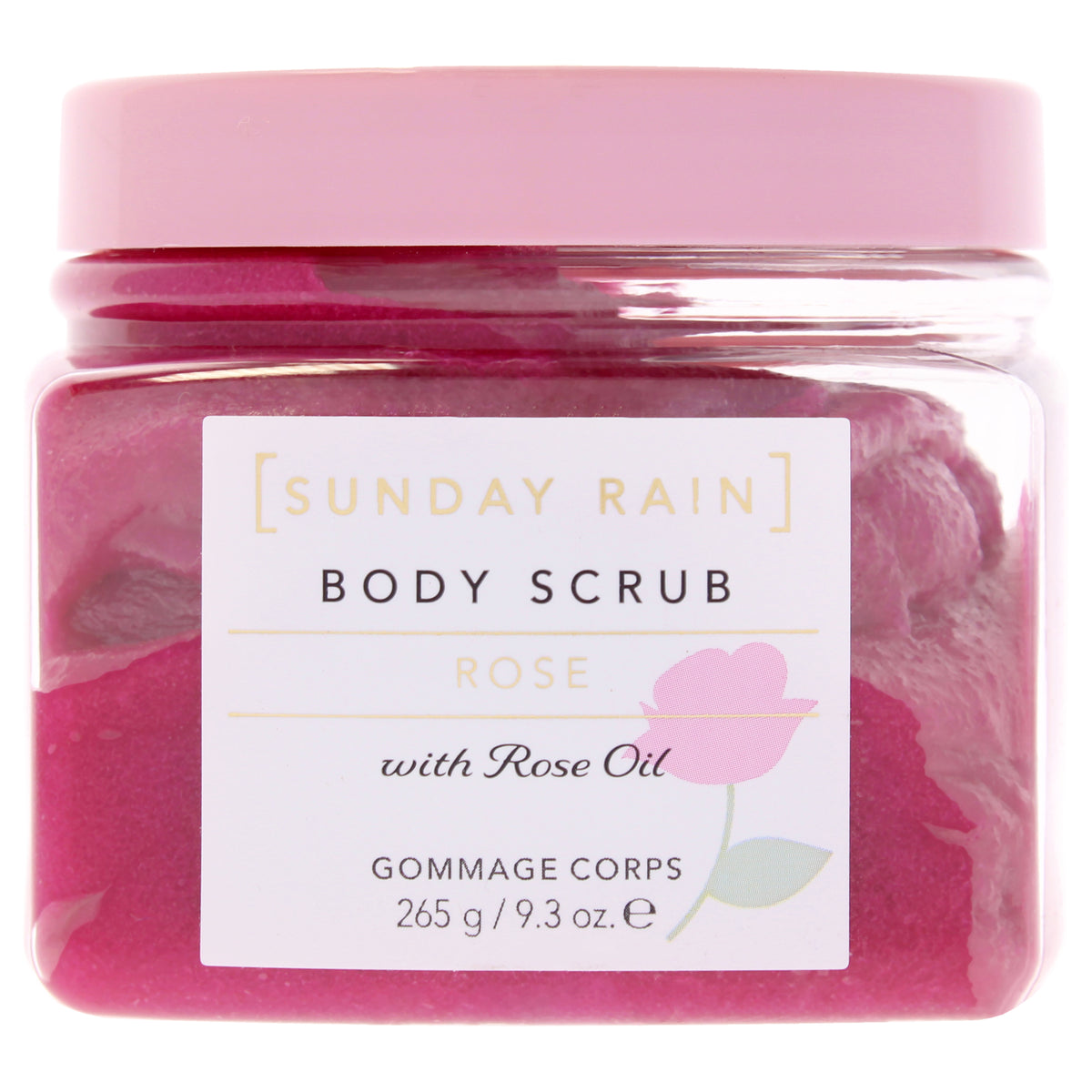 Sunday Rain Body Scrub - Rose -Thefragrancemart.com