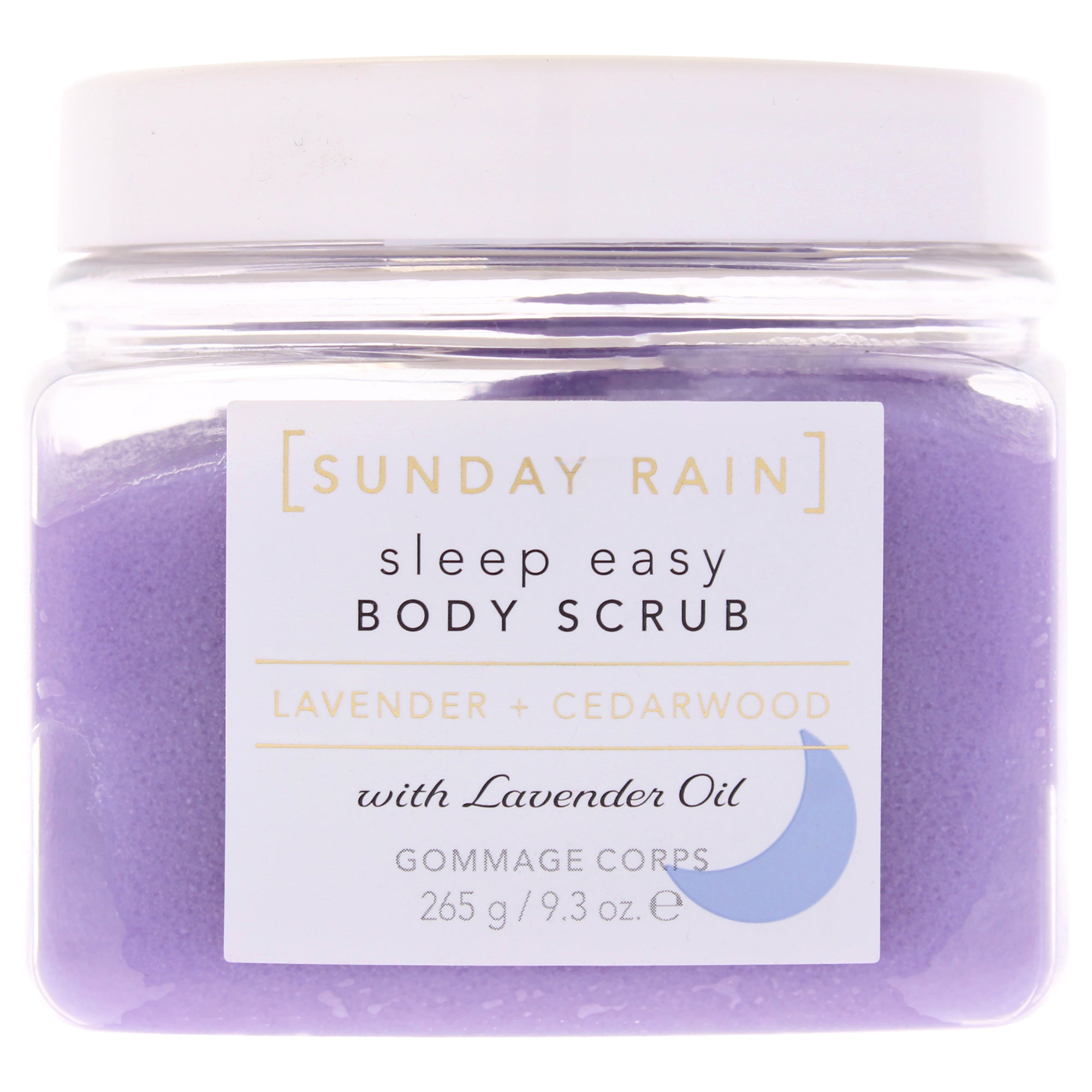 Sunday Rain Sleep Easy Body Scrub - Lavender and Cedarwood -Thefragrancemart.com
