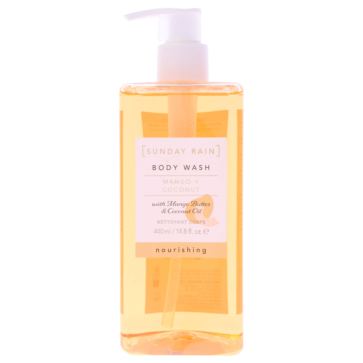 Sunday Rain Body Wash - Mango and Coconut -Thefragrancemart.com