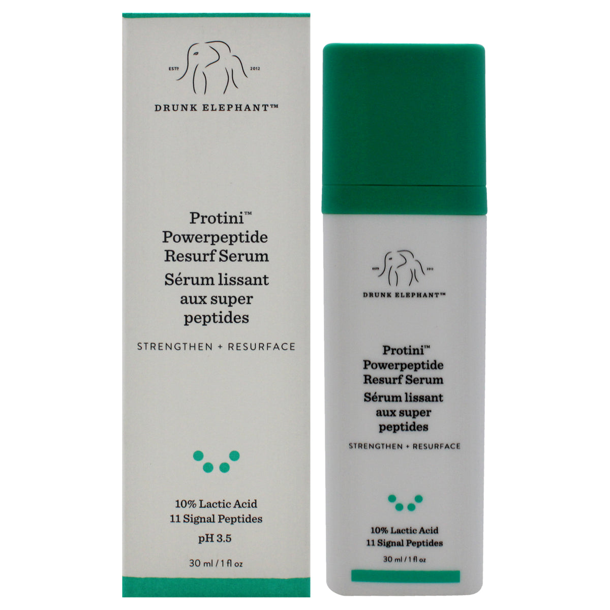 Drunk Elephant Protini Powerpeptide Resurf Serum -Thefragrancemart.com