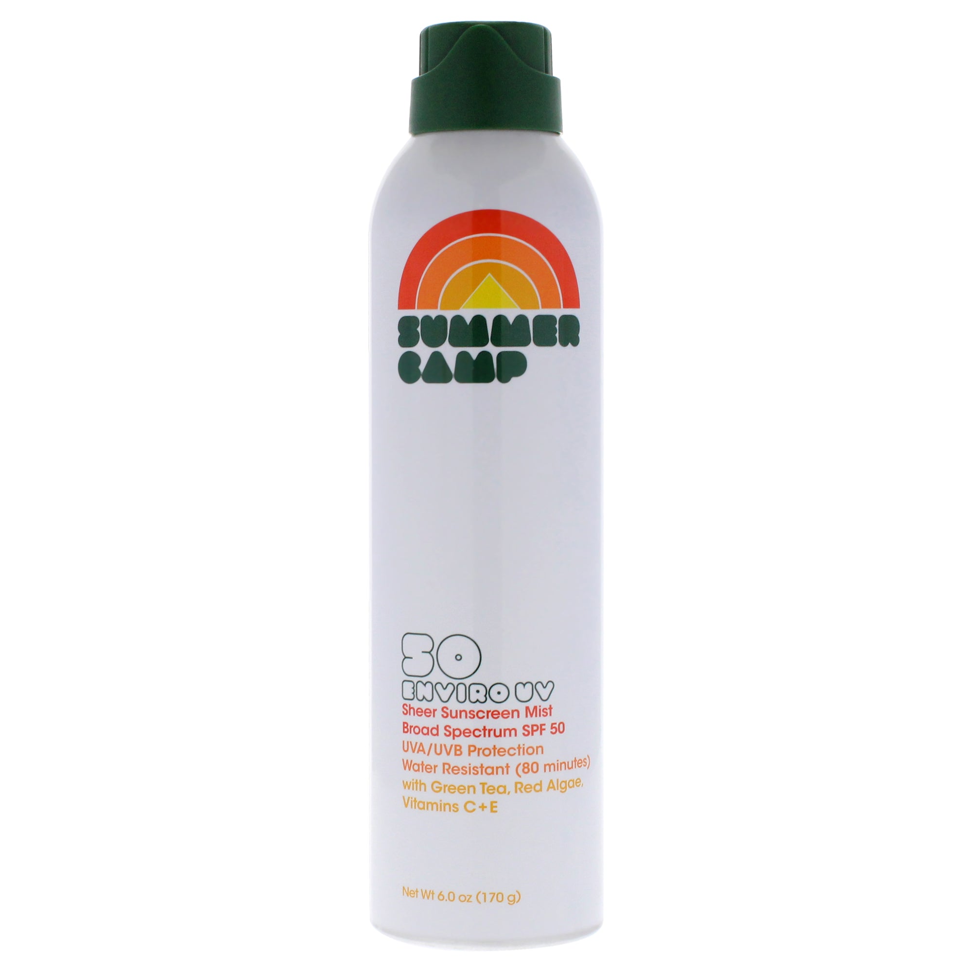Summer Camp Enviro Uv Sheer Sunscreen Mist SPF 50 -Thefragrancemart.com