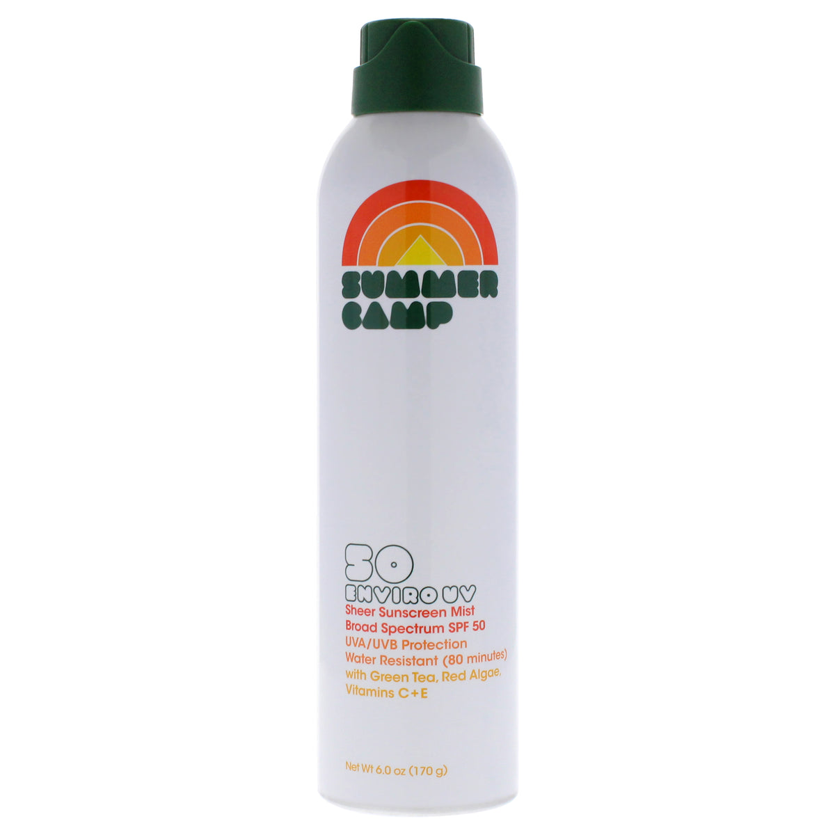 Summer Camp Enviro Uv Sheer Sunscreen Mist SPF 50 -Thefragrancemart.com