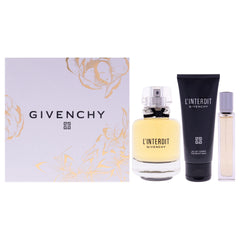 Givenchy LInterdit 3 Pc Gift Set-Thefragrancemart.com