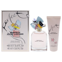 Marc Jacobs Perfect 2 Pc Gift Set-Thefragrancemart.com