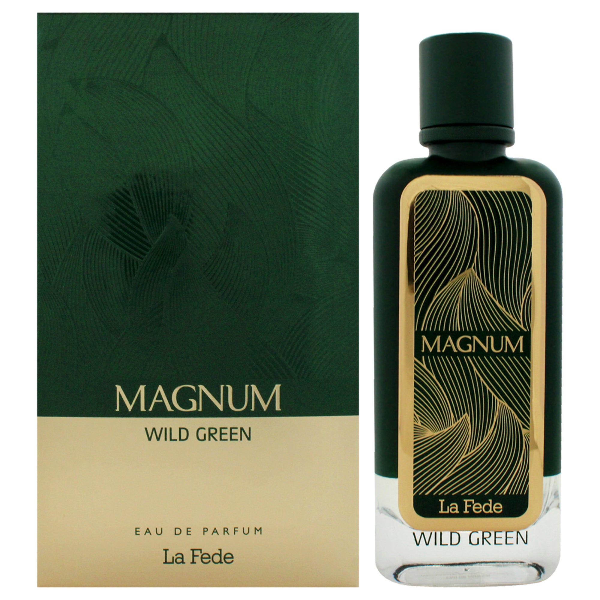 Khadlaj La Fede - Magnum Wild Green Eau De Parfum-Thefragrancemart.com
