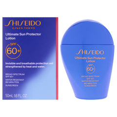 Shiseido Ultimate Sun Protector Lotion SPF 60 Plus -Thefragrancemart.com