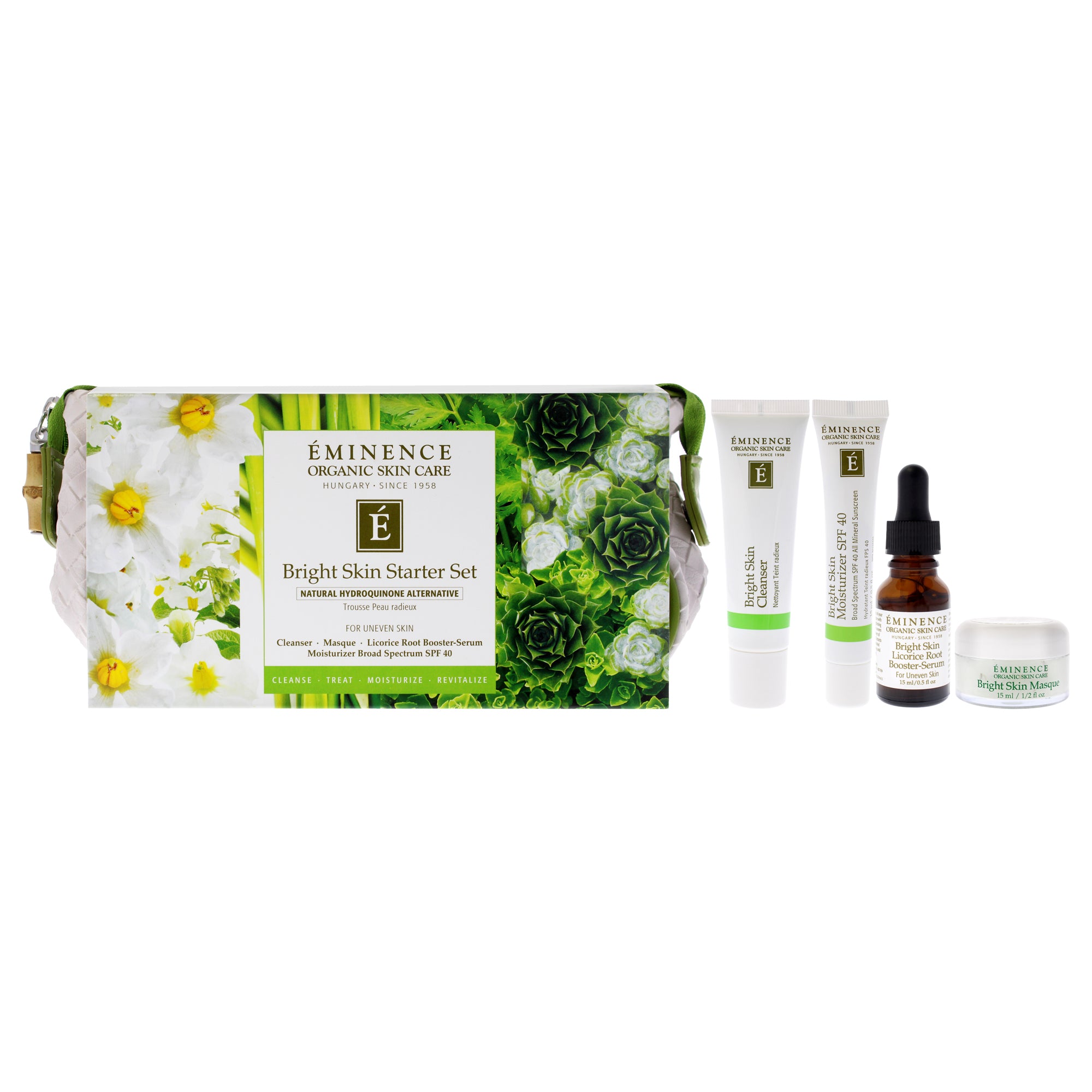 Eminence Bright Skin Starter Set -Thefragrancemart.com