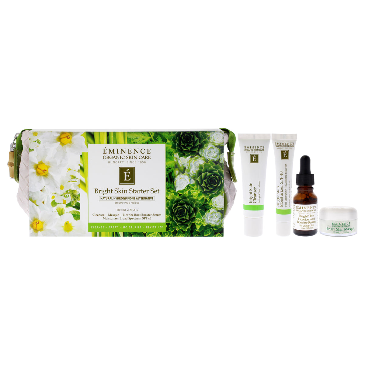 Eminence Bright Skin Starter Set -Thefragrancemart.com
