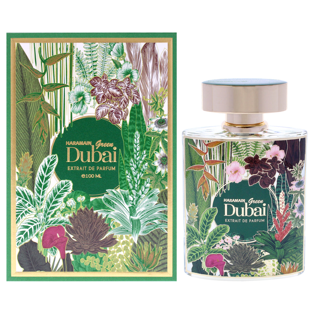 Al Haramain Green Dubai Eau De Parfum-Thefragrancemart.com