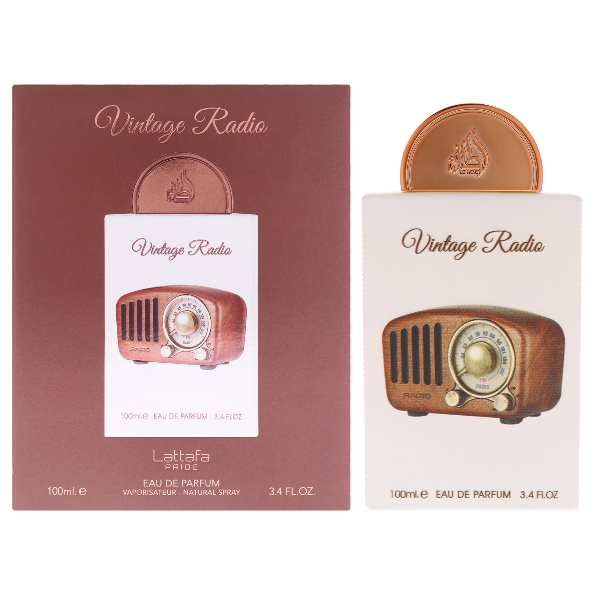 Lattafa Vintage Radio Eau De Parfum-Thefragrancemart.com
